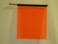 2-Pack Quick Mount Oversize Load Flags – Bright Red, Safety Flags For Trucking
